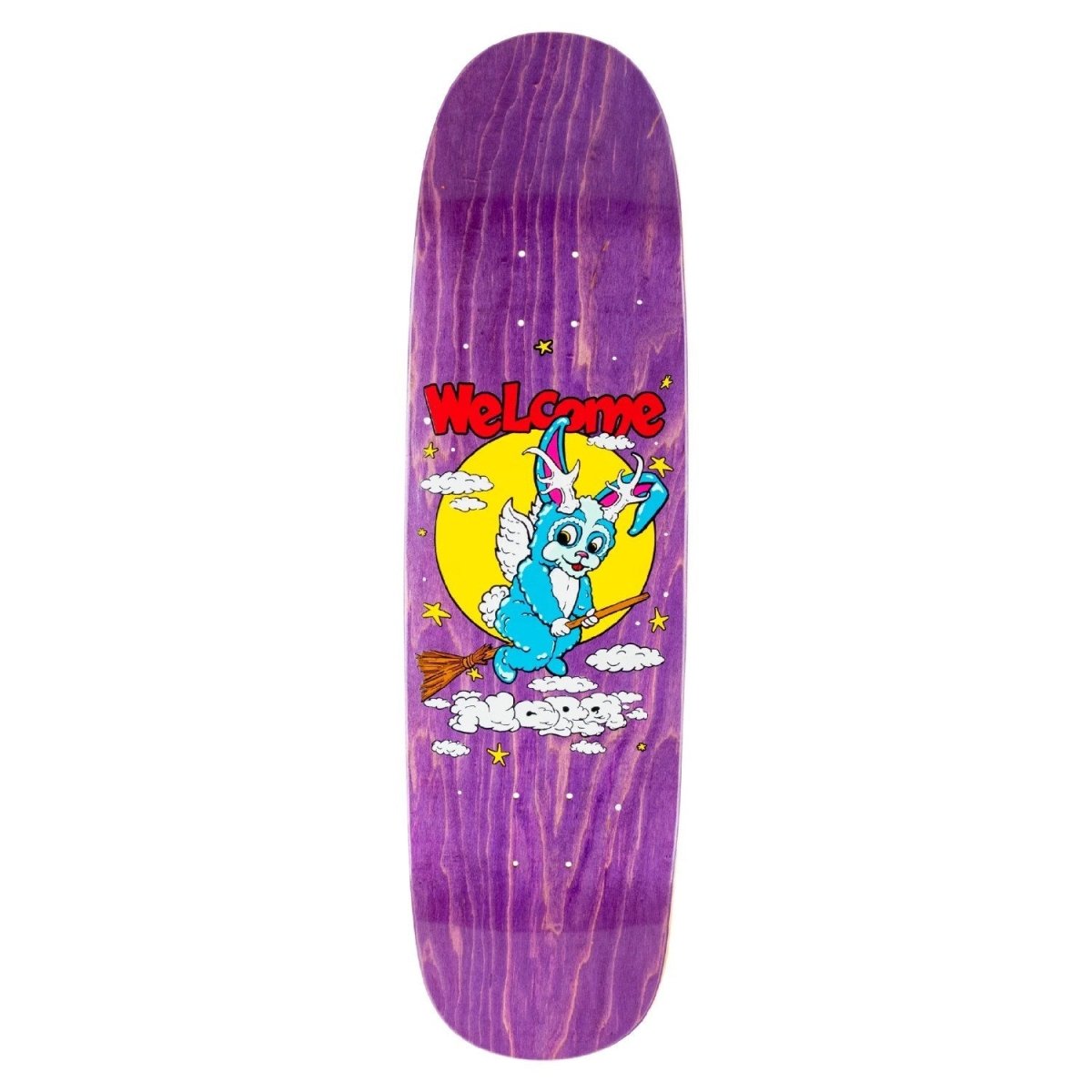 WLCM Nora Full Moon on Sphynx - Black Stain 8.8'' WB:14.5 - Skateboard - Decks