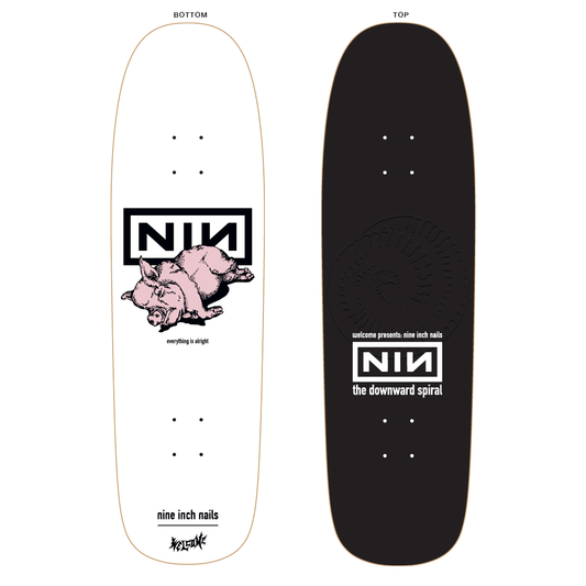 WLCM Pig on Golem - 9.25" - Skateboard - Decks