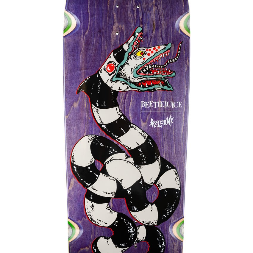 WLCM Sandworm on Magic Bullet 2.0 - Purple 10.5" wb15.5 - Skateboard - Decks