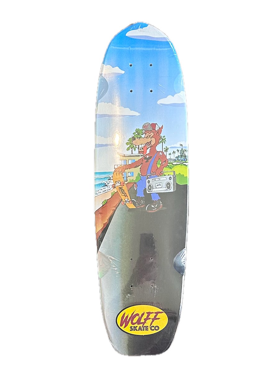 Wolff Skate Carlsbad Downtown Cruiser 27.25x7.63 Deck - Cruiser - Decks