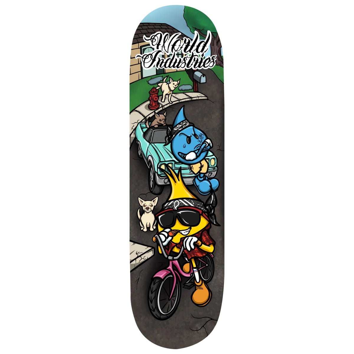 World Ind. Cholo 8.25" Deck - Skateboard - Decks