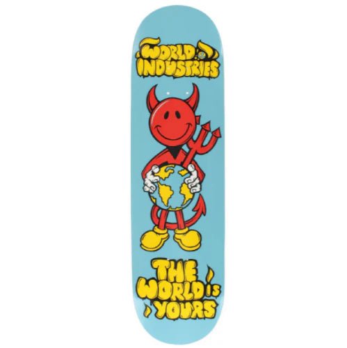 World Ind. Devil Man World is Yours 8.3" Deck - Skateboard - Decks
