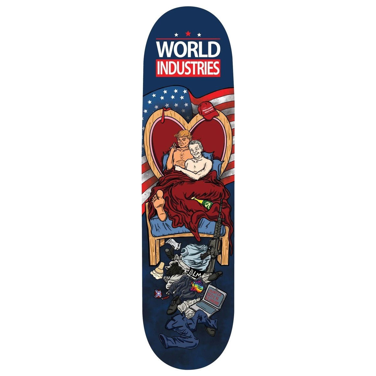 World Ind. United States 8.3" Deck - Skateboard - Decks