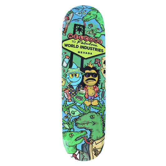 World Ind. World Loathing 8.2" Skateboard Deck - Skateboard - Decks
