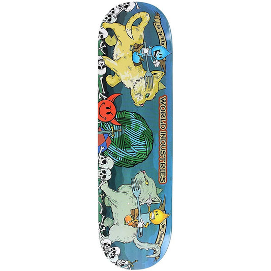 World Industries Cats Jousting 8.25" Skateboard Deck - Skateboard - Decks