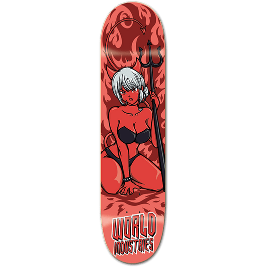 World Industries Devil Girl 8.3" Skateboard Deck - Skateboard - Decks