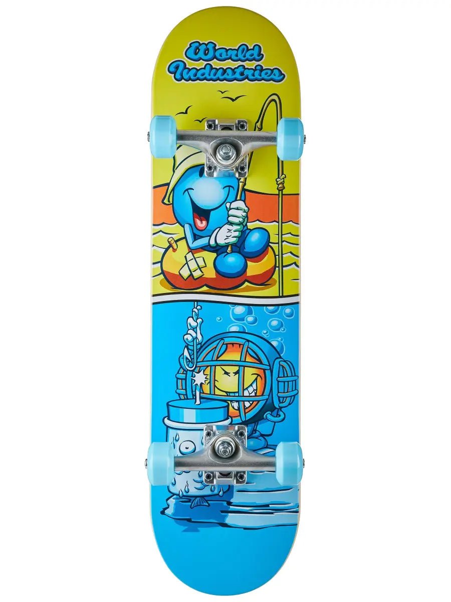 World Industries Gone Fishing 7.5" Complete - Skateboard - Completes