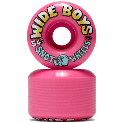 Snot 54mm Wide Boys 99a Pink Skateboard Wheels
