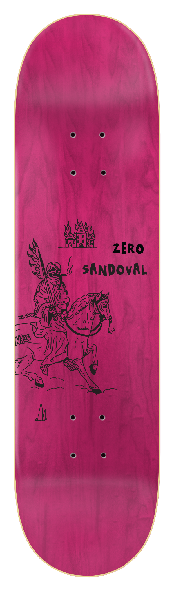 Zero Sandoval Heavy Slime 8.5" Skateboard Deck