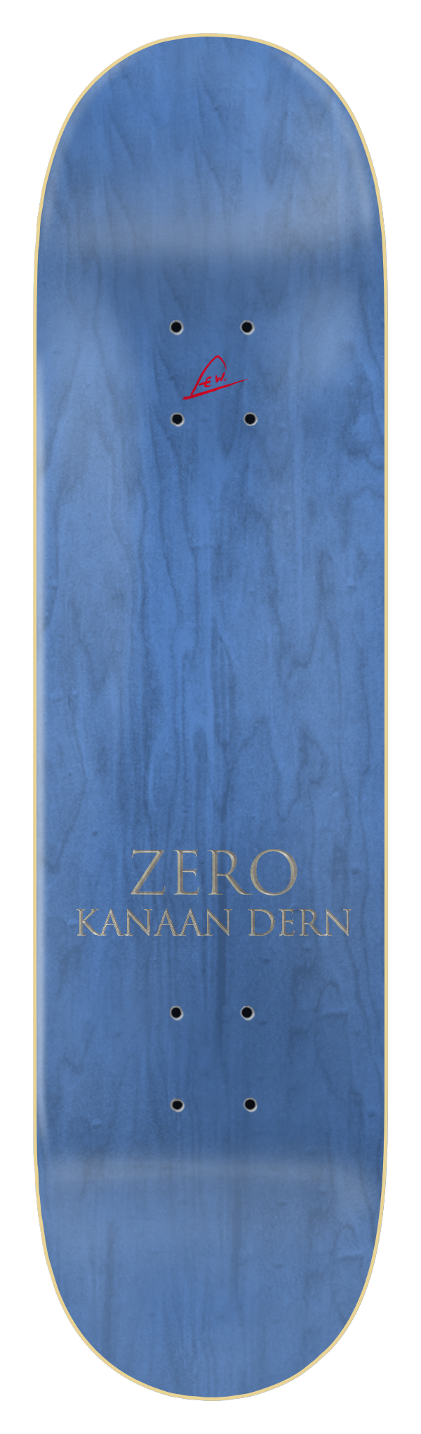 Zero Kanaan Lewandowski III 8.38" Power of Nature Skateboard Deck