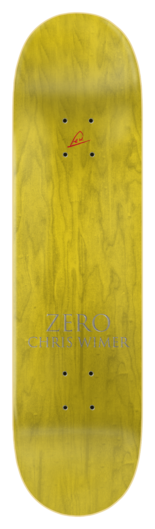 Zero Wimer Lewandowski III 8.5" Eternal Walker Skateboard Deck