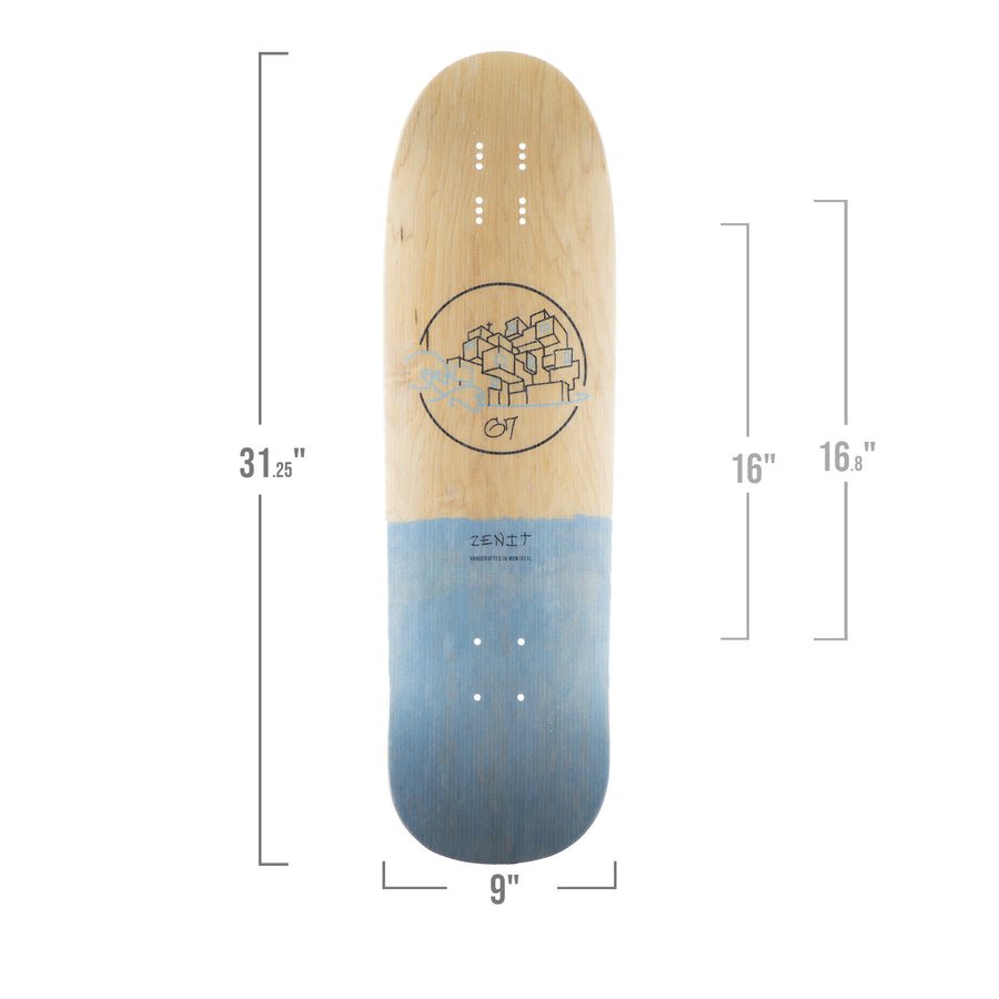 Zenit 67 Surfskate Deck - Skateboard - Decks