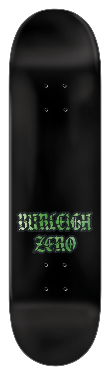 ZERO Burleigh Stained Glass 8.5" Wb 14.5" Deck (Griffin) - Skateboard - Decks