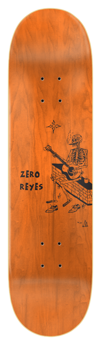 Zero Reyes Heavy Slime 8.25" Skateboard Deck - Skateboard - Decks