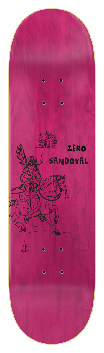 Zero Sandoval Heavy Slime 8.5" Skateboard Deck - Skateboard - Decks