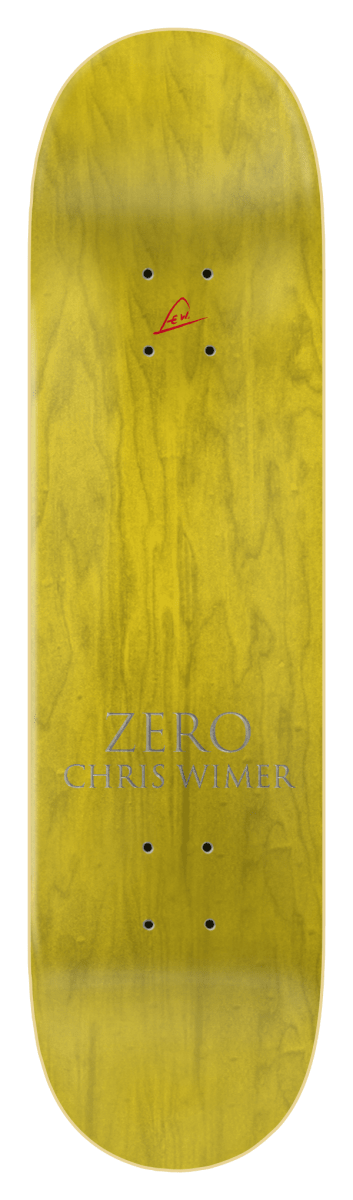 Zero Wimer Lewandowski III 8.5" Eternal Walker Skateboard Deck - Skateboard - Decks