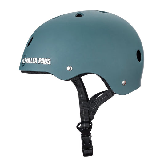 187 Pro Skate Sweatsaver Helmet - MD - Stone Blue Matte - Gear - Helmets
