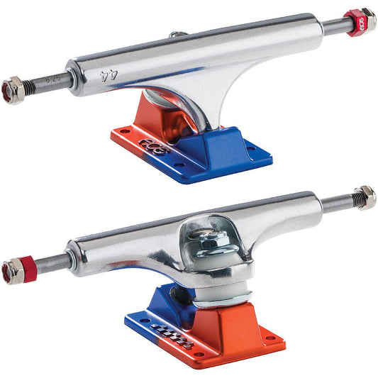 ACE AF1 60 Anodized Blue Orange / Polished - Skateboard - Trucks