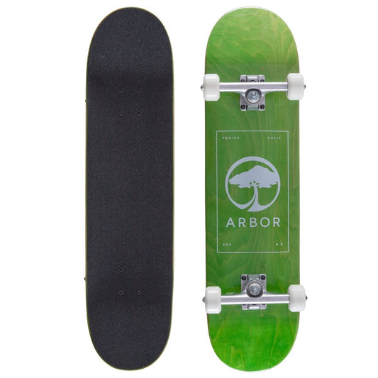 Arbor Street Logo Complete (Green) 8.0"