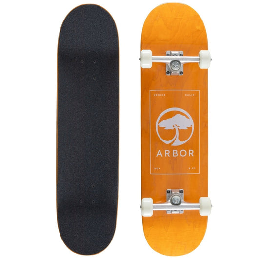 Arbor Street Logo Complete (Orange) 8.25"