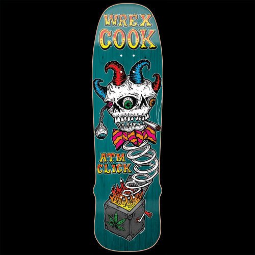 ATM Wrex Cook "Circus" 9.5" Shape - Skateboard - Decks