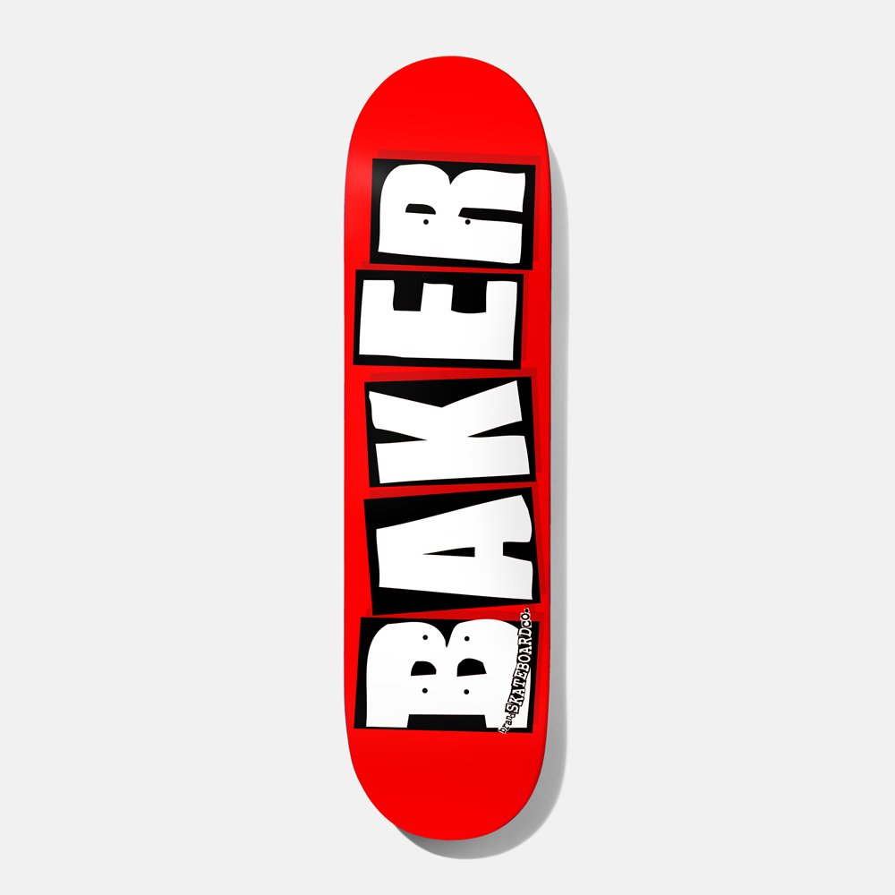 BAKER BRAND LOGO WHITE DECK 8.0”