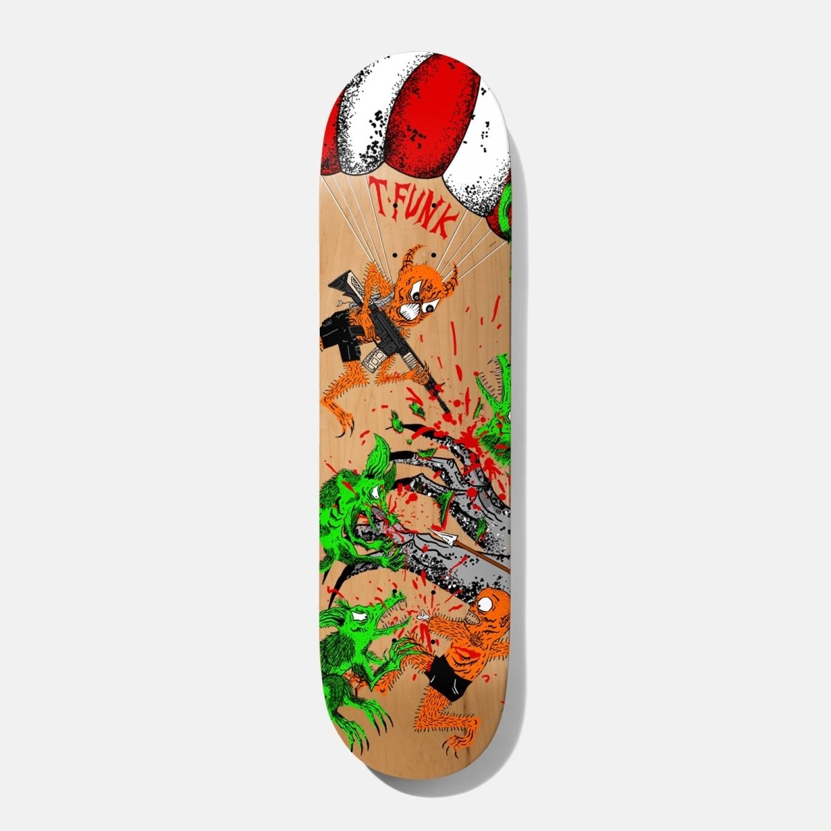 Baker Neckface Toxic Rats T-Funk Deck 8.5"