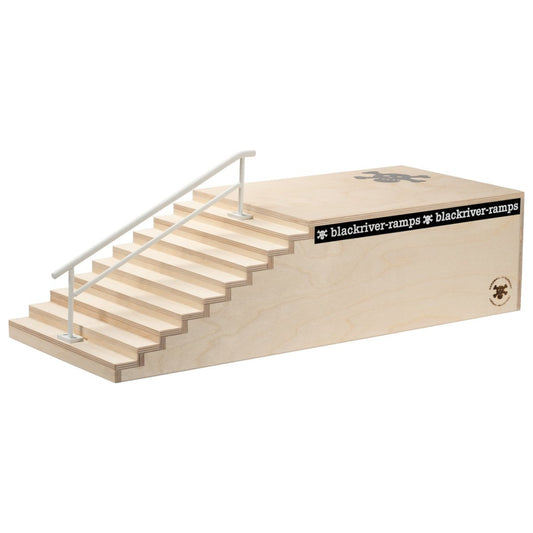 Blackriver Ramps 10 Stair w/ Rail