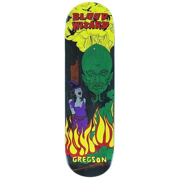 BLOOD WIZARD TEAM WSOD WOOD DECK 8.50"