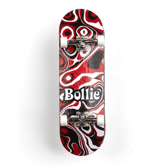 Bollie Fingerboard "Psychedelic" Red Complete