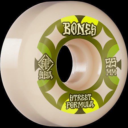 Bones STF V5 99a Retros 55mm (Green/Yellow)