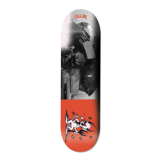 Call Me White Devil Deck 8.5 - Skateboard - Decks