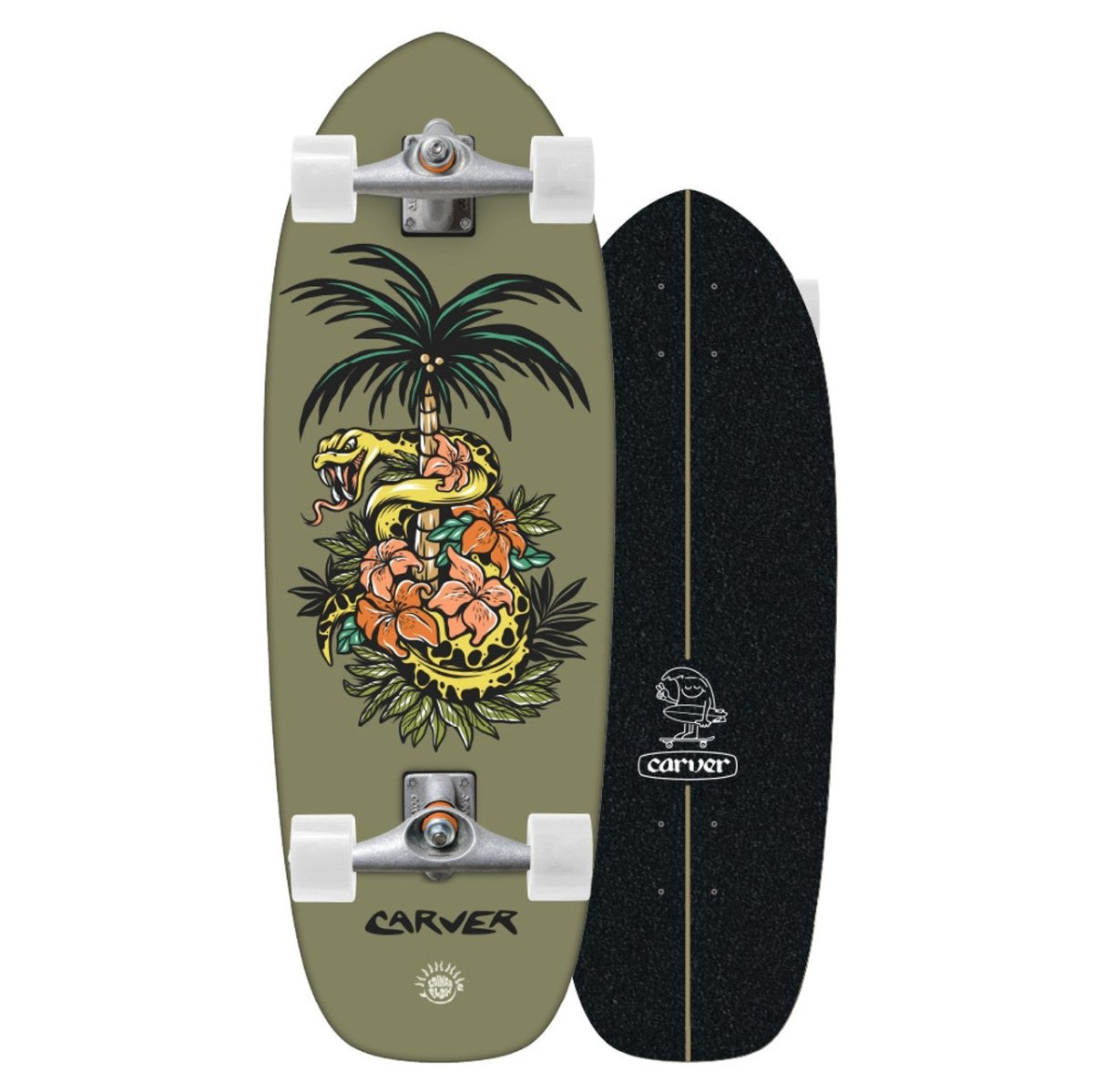 Carver C5 Snake Bite Mini 27" - Surfskate - Completes