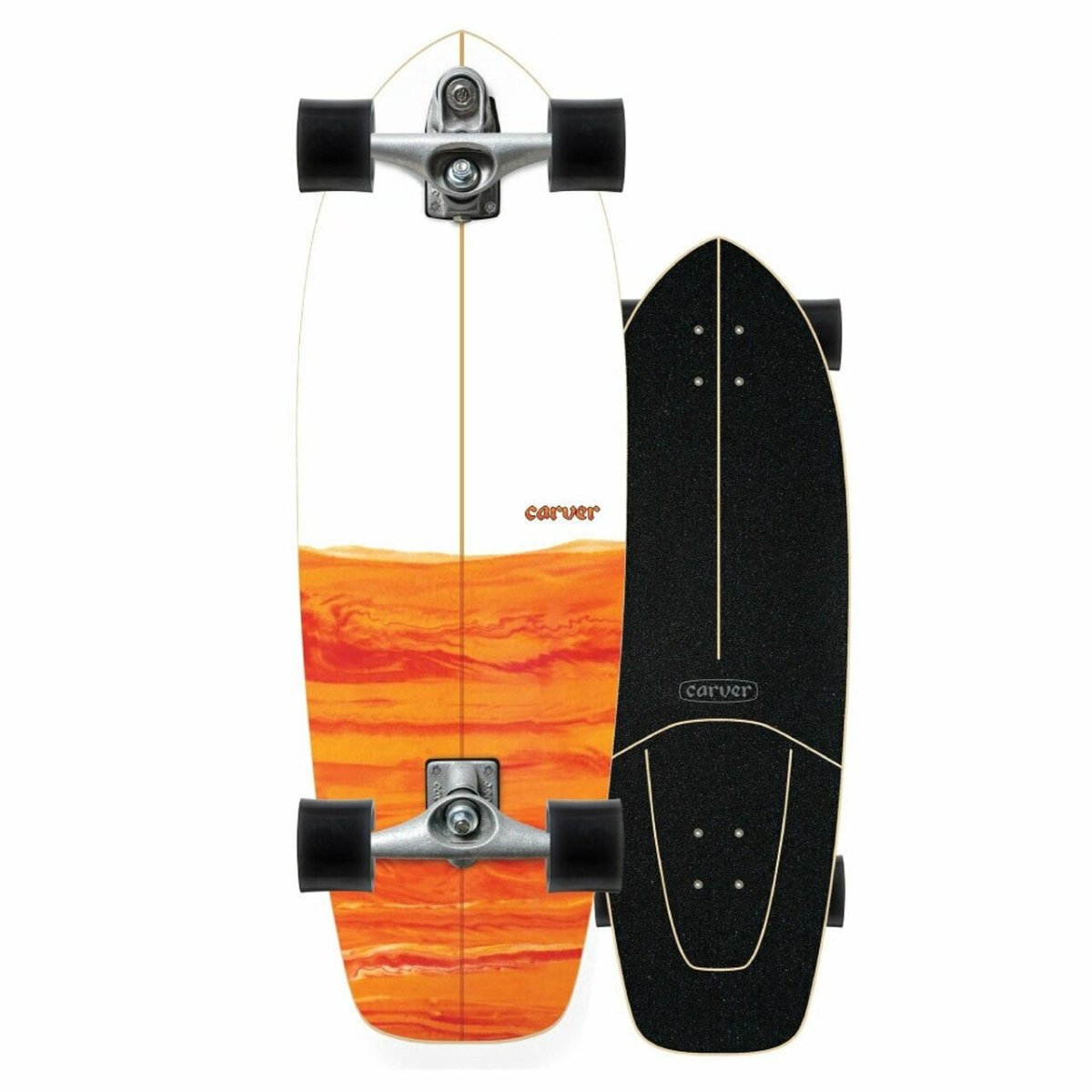 Carver C7 Raw 30.25" Firefly Surfskate - Surfskate - Completes