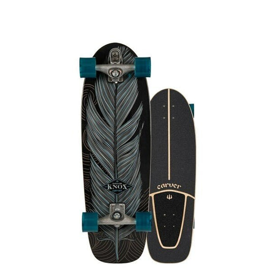 Carver C7 Raw 31.25" Knox Quill Surfskate - Surfskate - Completes