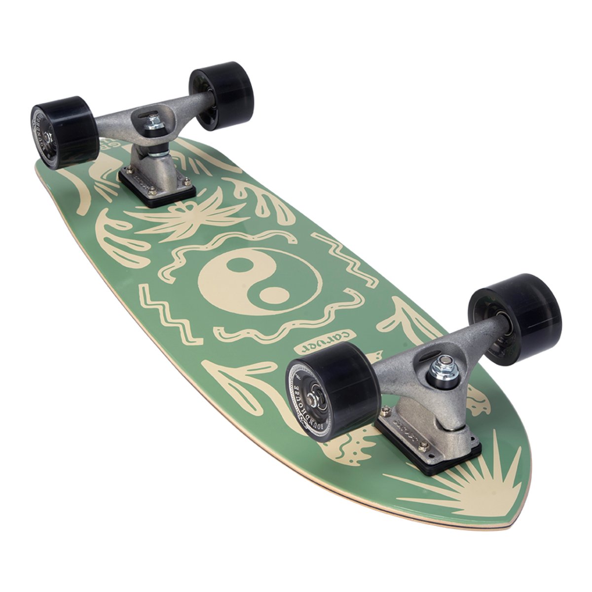 Carver CX GRLSWIRL Yang Yin 31 Surfskate Complete (V3) Lmt Ed - Surfskate - Completes