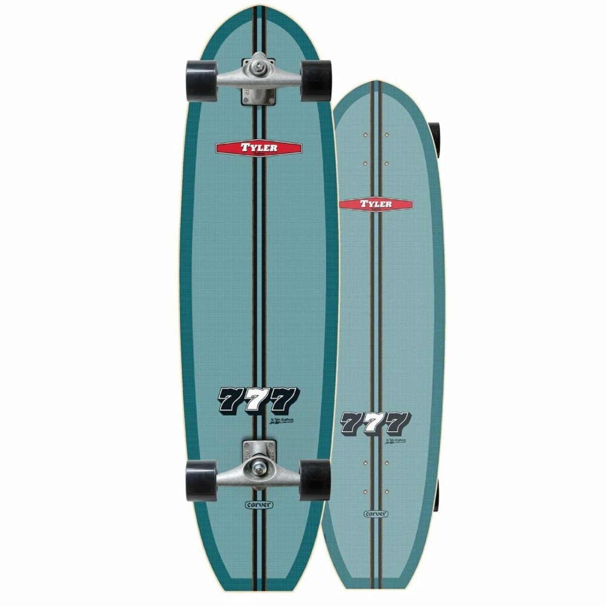 Carver CX Raw 36.5" Tyler "777" Surfskate - Surfskate - Completes