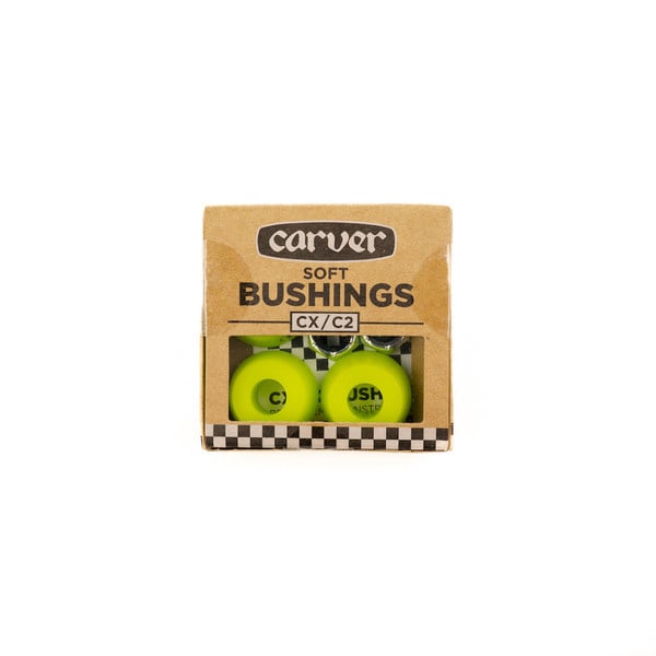 Carver CX/C2 Soft (Green Glo) Bushing Set - Skateboard - Bushings
