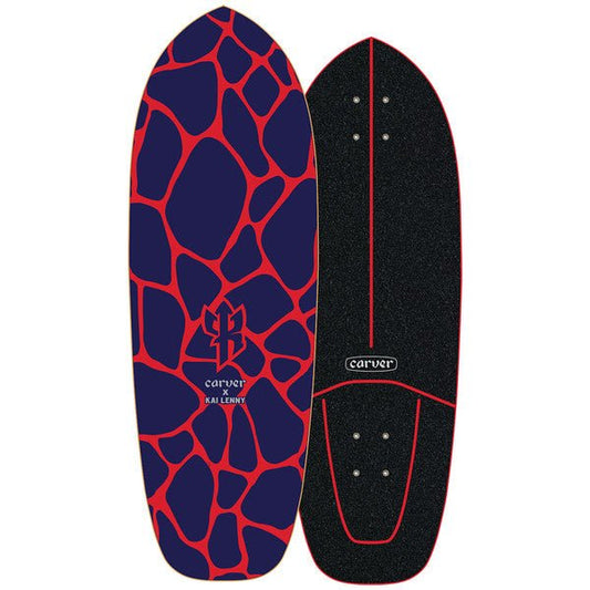 Carver Kai Lenny Lava 31 wb17 Surfskate Deck - Surfskate - Decks