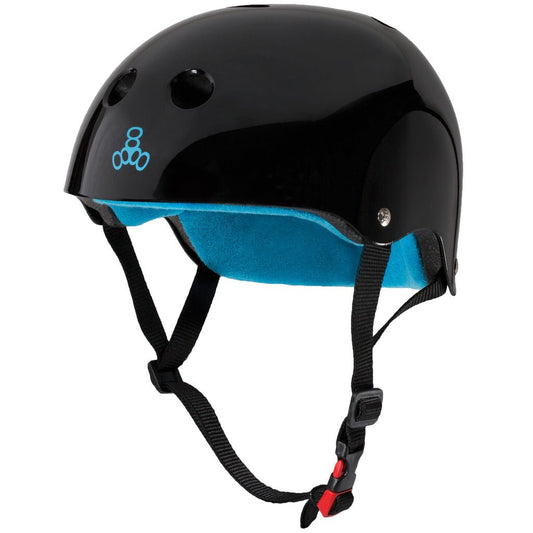 Cert Sweatsaver Helmet - Black Glossy - XS/S