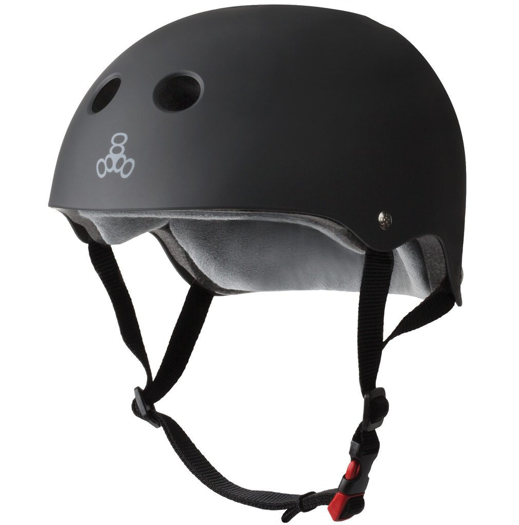 Cert Sweatsaver Helmet - Black Rubber - S/M