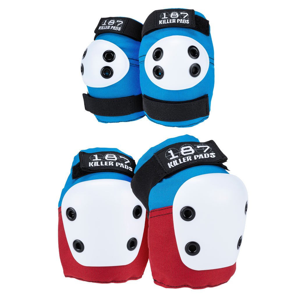 Combo Pack - Red White Blue - L/XL - Gear - Pads