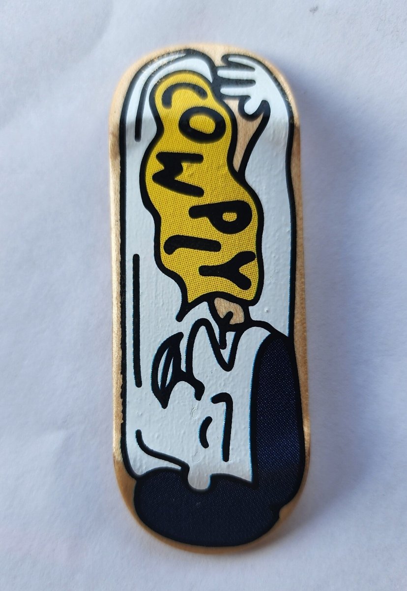 Cowply Long Face c2 34mm - Fingerboard - FB Decks