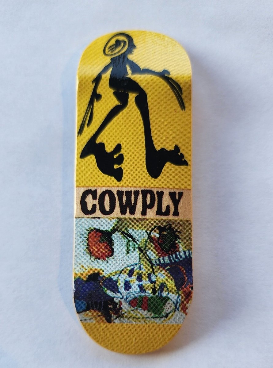 Cowply Yellow Man c2 29mm - Fingerboard - FB Decks