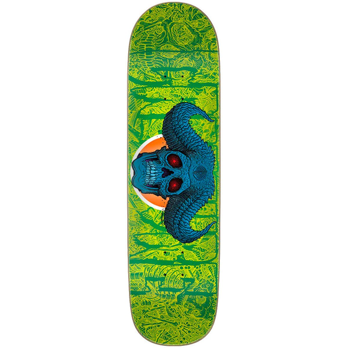 CR Demon Skull Everslick 8.59 Deck - Skateboard - Decks