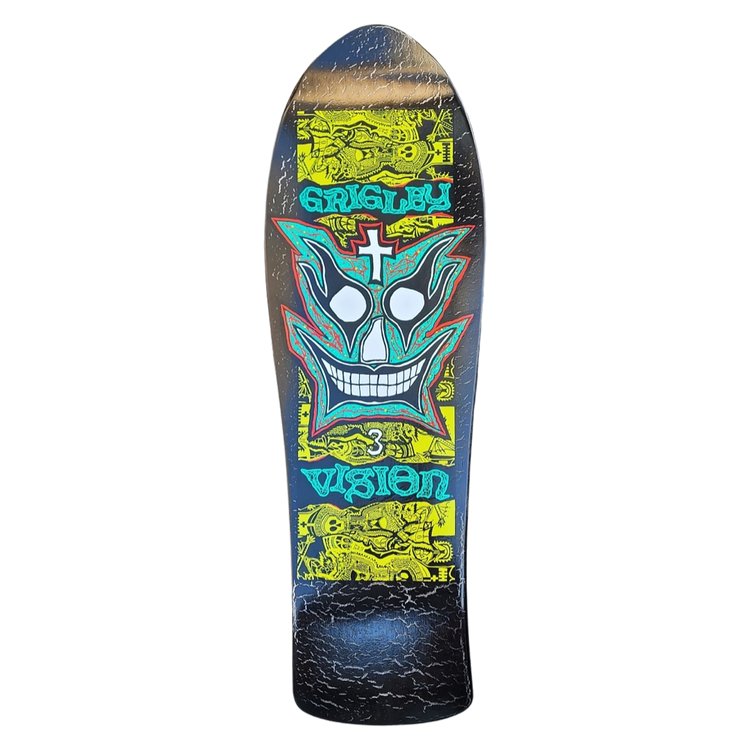 Crackle Vision Grigley III Limited Edition Skateboard Deck 9.75x31 - Skateboard - Decks