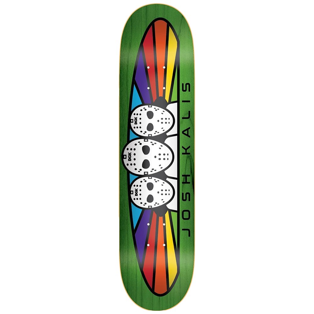 DGK KALIS UFO DECK-8.25 GREEN - Skateboard - Decks