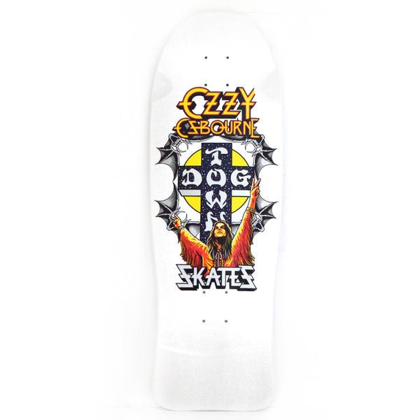 Dogtown Ozzy Osbourne Deck 10.125 x 30.325 Pearl White Dip wb15.5 - Skateboard - Decks