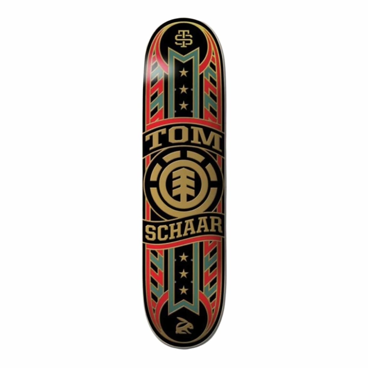 EL Schaar Banner Year Deck 8.25" - Skateboard - Decks