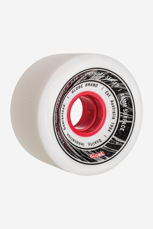 Globe 83a Roundabout Onshore 70mm (White/Red) - Skateboard - Wheels